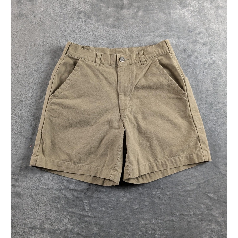 Patagonia Stand Up Shorts Mens 28 Beige Organic Cotton Canvas Chino Outdoor